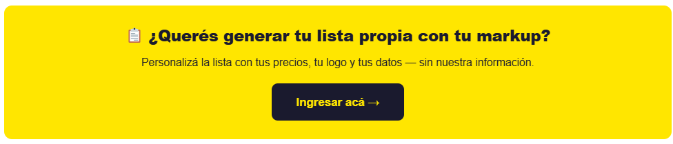 ¿Cómo genero mi lista personalizada?
