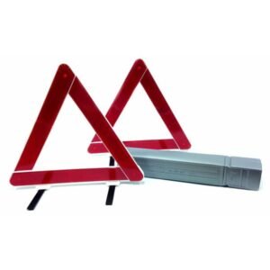 BALIZA TRIANGULAR DE SEGURIDAD DOBLE APOYO