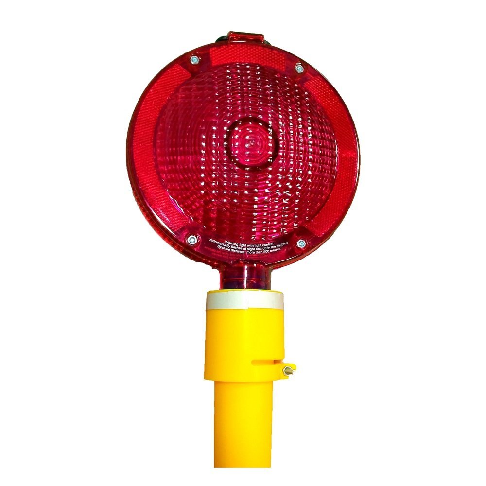 BALIZA LUZ INTERMITENTE ENCENDIDO SOLAR PARA CONOS - Image 2