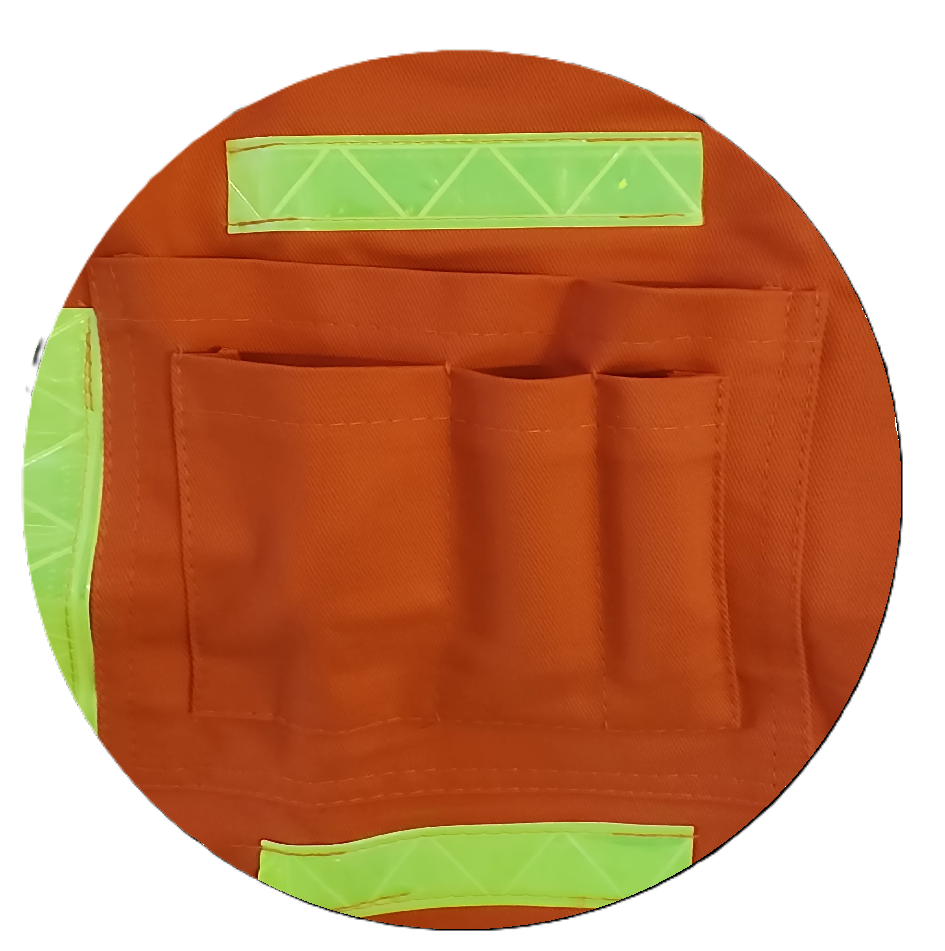 CHALECO REFLECTIVO MINERO C/BOLSILLOS - GABARDINA - Image 6