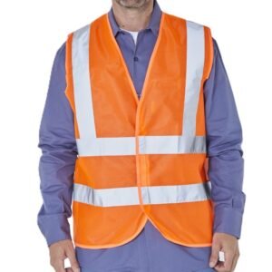 CHALECO REFLECTIVO NARANJA PAMPERO CLASE 2