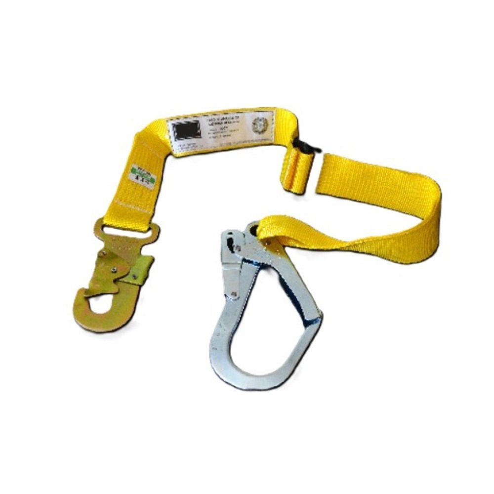 CABO DE AMARRE SUJECION REGULABLE DE 1,5 MT MOSQUETON FORJADO 55MM DE APERTURA