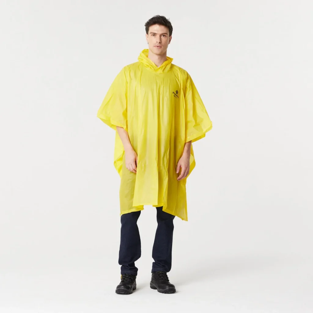 PONCHO LIVIANO PAMPERO AMARILLO
