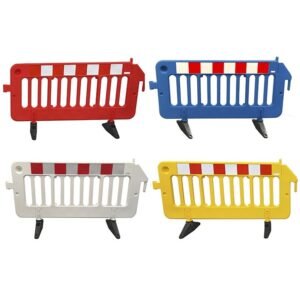 VALLA PLASTICA DELIMITADORA C/ REFLECTIVO