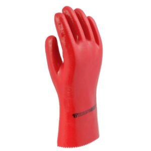 GUANTE QUIMICO ROJO LARGO