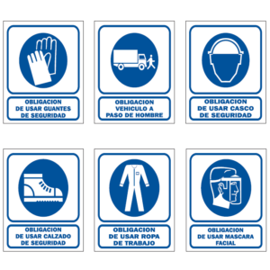 Juego de carteleria (3 DE CADA CARTEL)