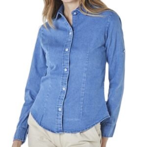 CAMISA JEANS MAIZANI DENIM - MUJER - PAMPERO