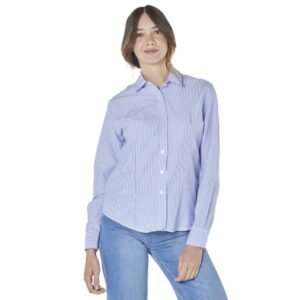 CAMISA DE VESTIR MAIZANI OXFORD Rayado- MUJER - PAMPERO