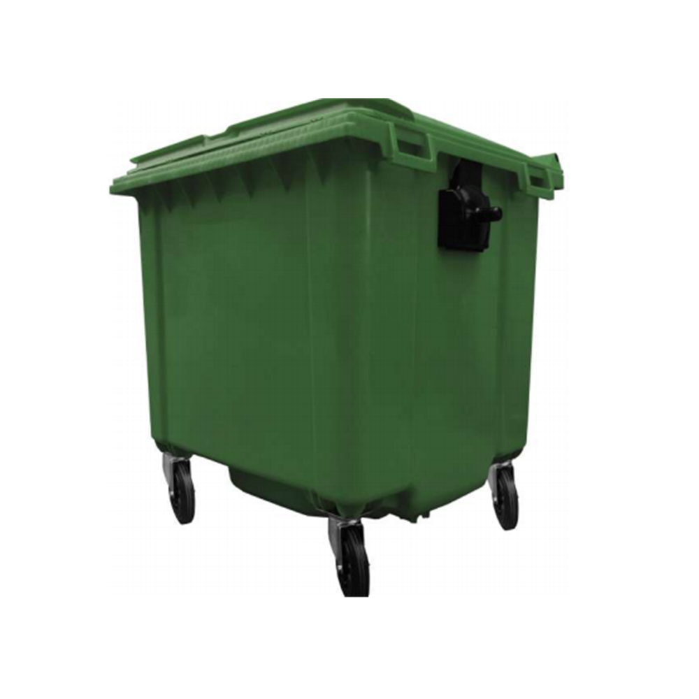 Tacho contenedor de residuos de 1100L CON TAPA Y RUEDAS - Image 2