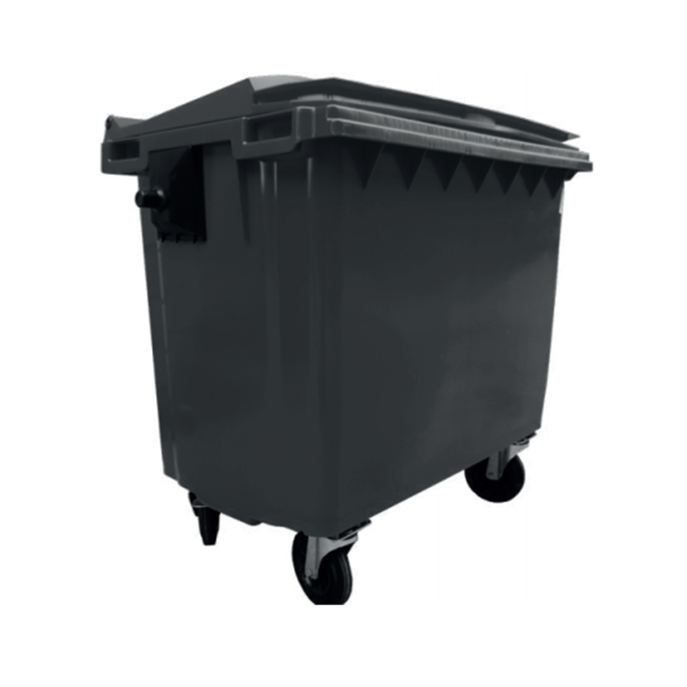 Tacho contenedor de residuos de 700L CON TAPA Y RUEDAS
