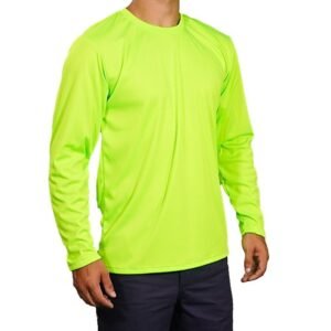 REMERA LISA M/L FLUO
