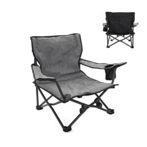 SILLA PASTOR PLEGABLE CON PORTA VASO- PAMPERO