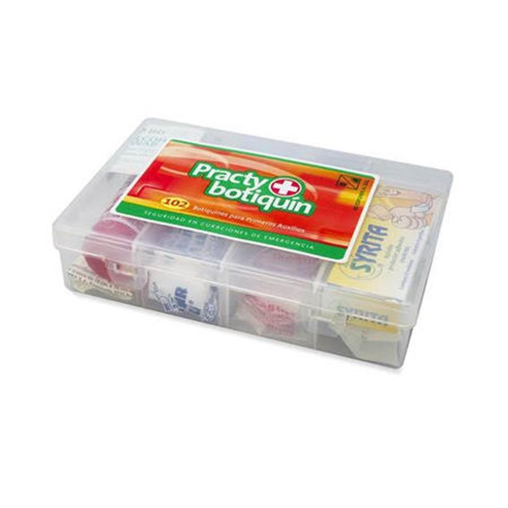 Botiquin CHICO plastico - 11 elementos