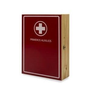 BOTIQUIN DE MADERA CON 28 ELEMENTOS