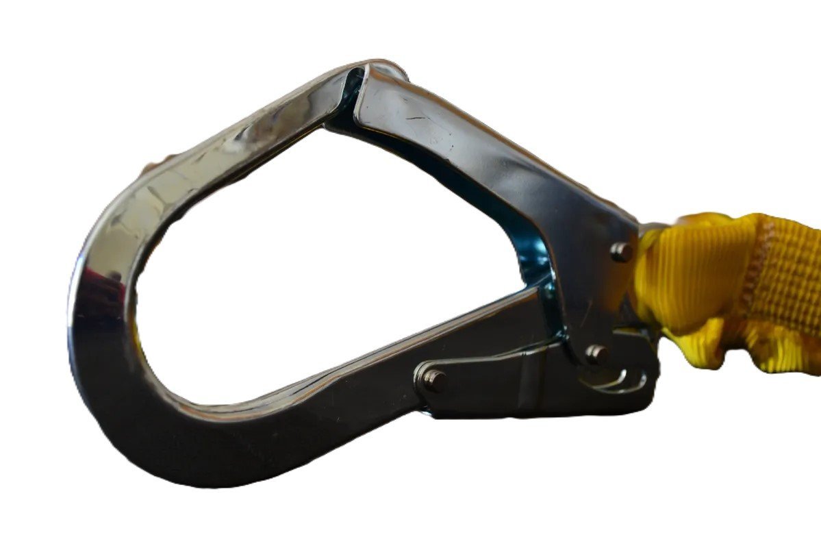 CABO DE AMARRE SUJECION REGULABLE DE 1,5 MT MOSQUETON FORJADO 55MM DE APERTURA - Image 2