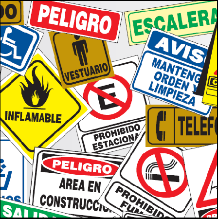 CARTEL SENAL.ORDEN Y LIMPIEZA 25X30