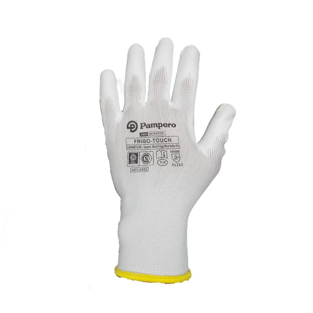 GUANTE FRIGO TOUCH,  BAÑO PU – PAMPERO