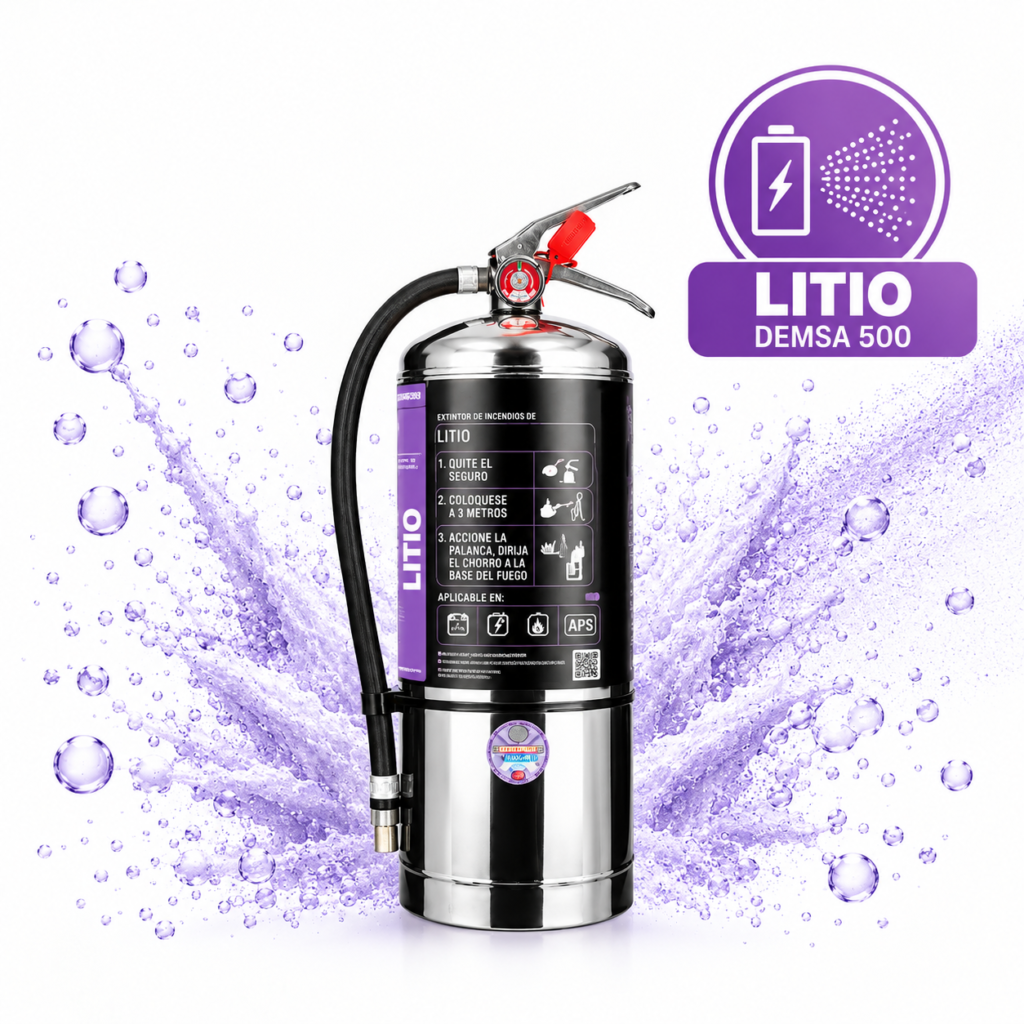 Extintor de encapsulador DEMSA 500 – 6L