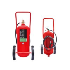 Extintor sobre ruedas a base de HCFC-123 Bajo presión