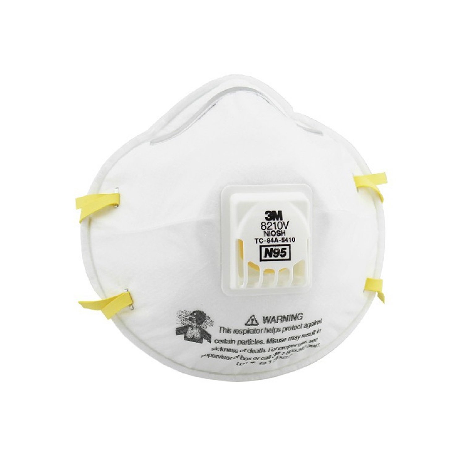 RESPIRADOR MOD:8210V C/VALVULA P/ PARTICULAS N95 - 3M