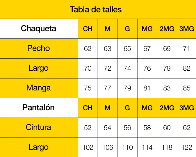 TRAJE DE LLUVIA VIAL STYLE - PU AMARILLO / NEGRO C/REFLECTIVO PAMPERO - Image 3