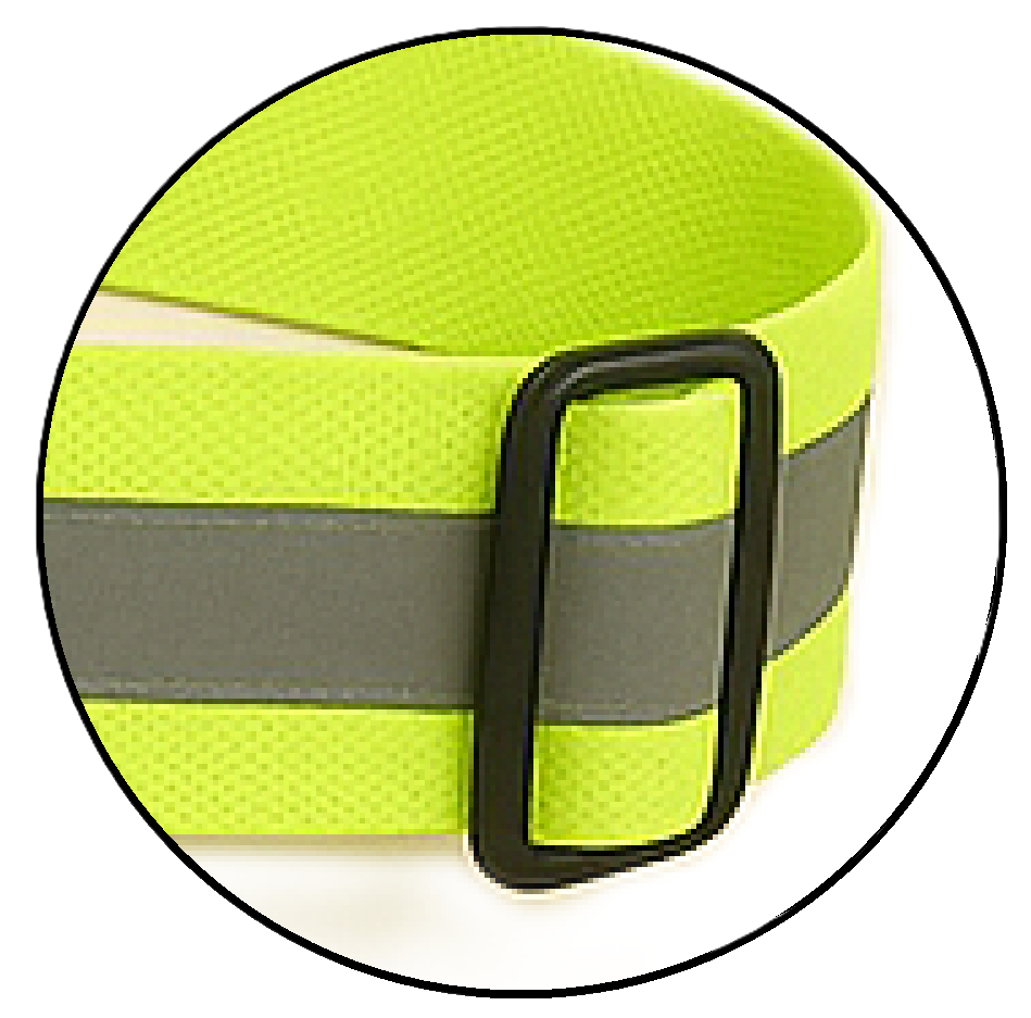 BANDOLERA PREMIUM REFLECTIVA AMARILLA - Image 2