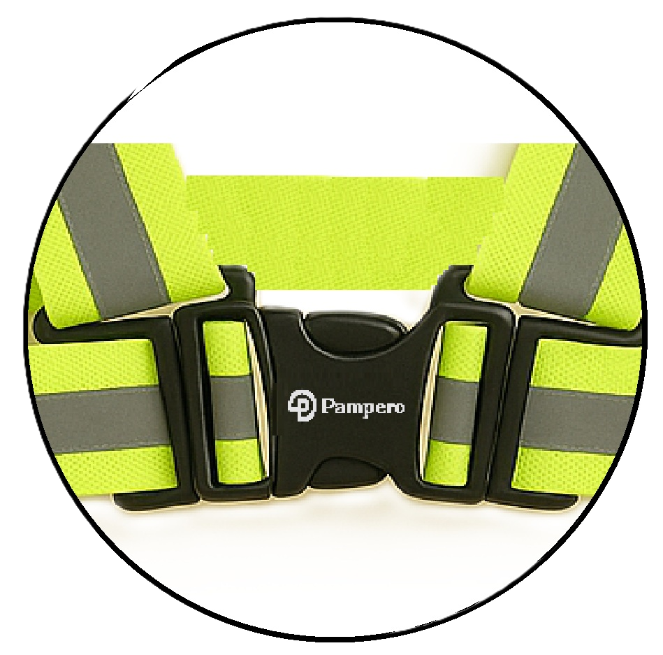 BANDOLERA PREMIUM REFLECTIVA AMARILLA - Image 3