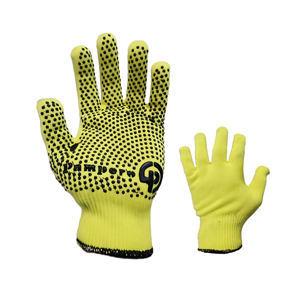 Guante Vialtec G13 fluo MOTEADO amarillo