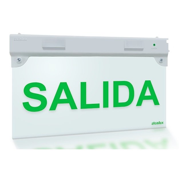 CARTEL SALIDA DE EMERGENCIA ALTA LUMINOSIDAD