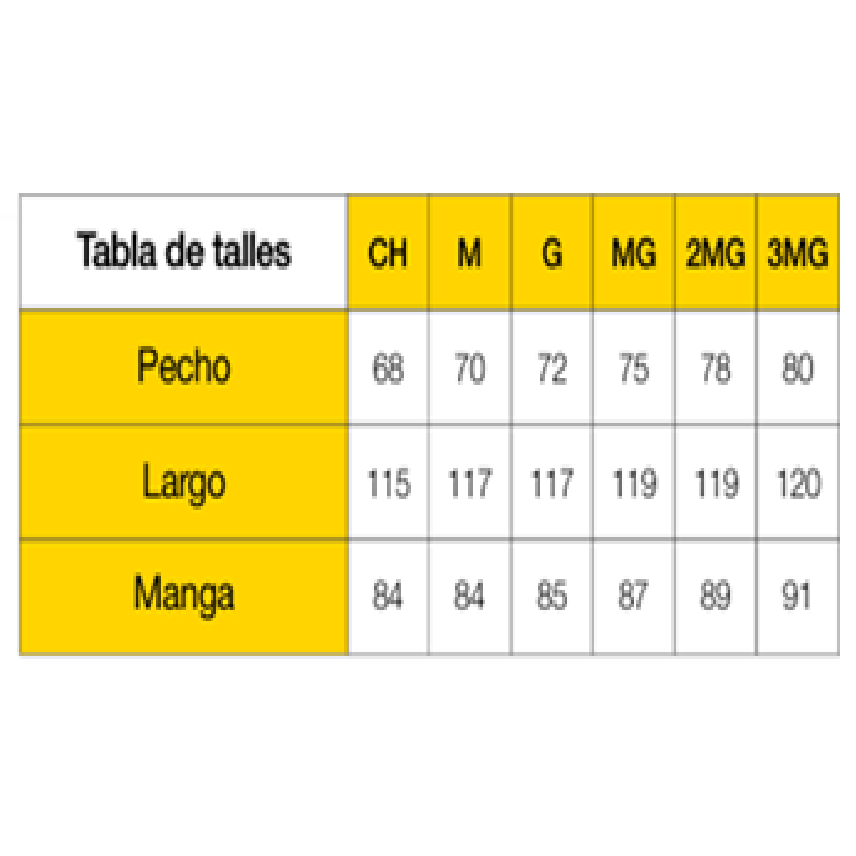 CAPA DE LLUVIA STORM VIAL AMARILLA FLUO C/REFLECTIVO PAMPERO - Image 2