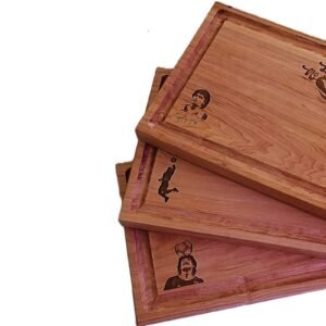 TABLA DE PICAR GRABADAS Madera Lenga - MARADONA