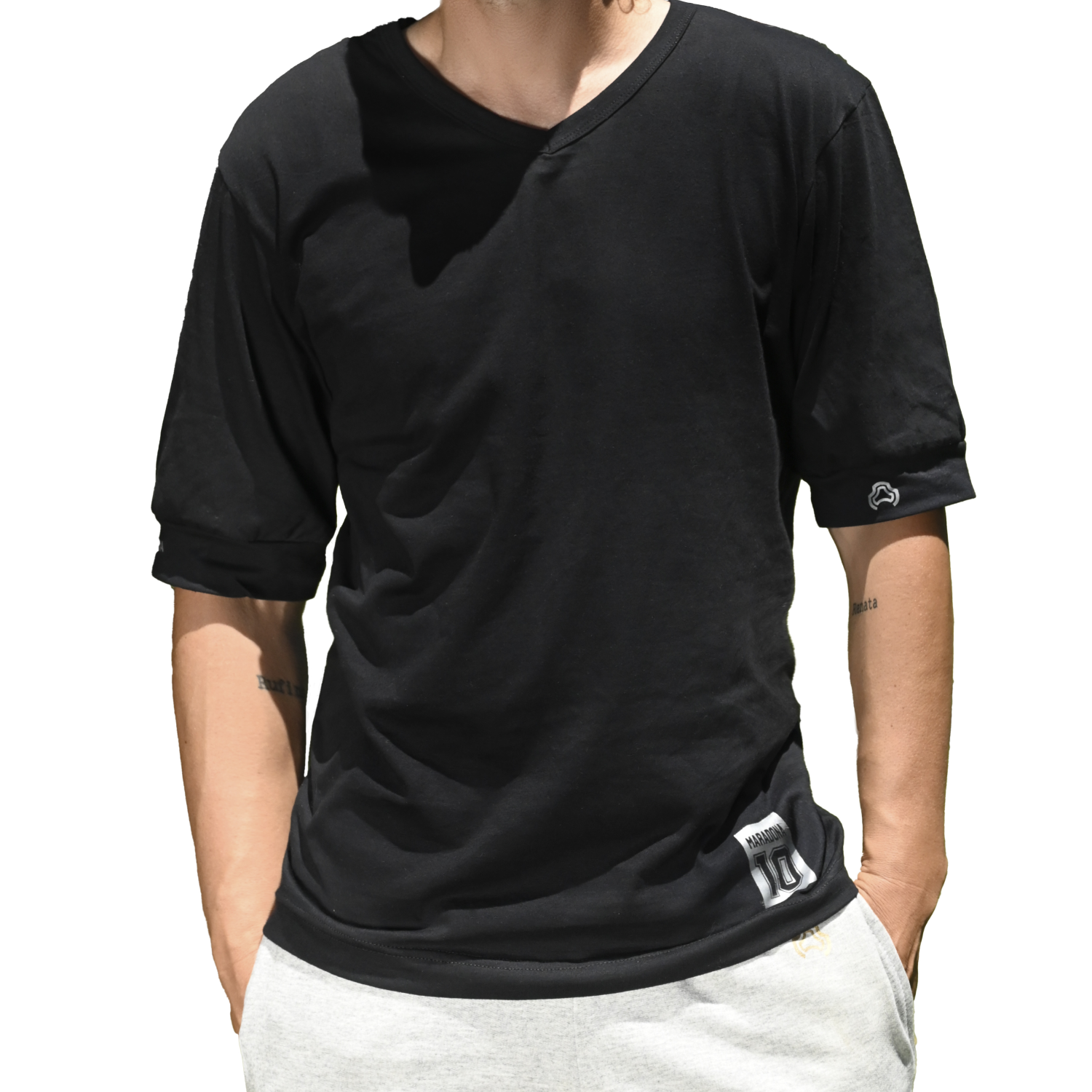 REMERA ALFA JERSEY ESCOTE V - MARADONA - Image 6