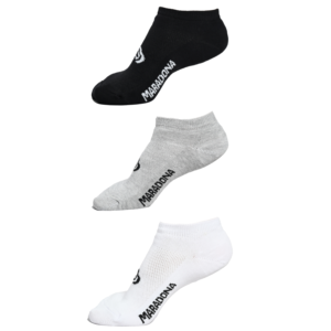 MEDIAS MODELO INVISIBLE - TRIPACK - MARADONA -