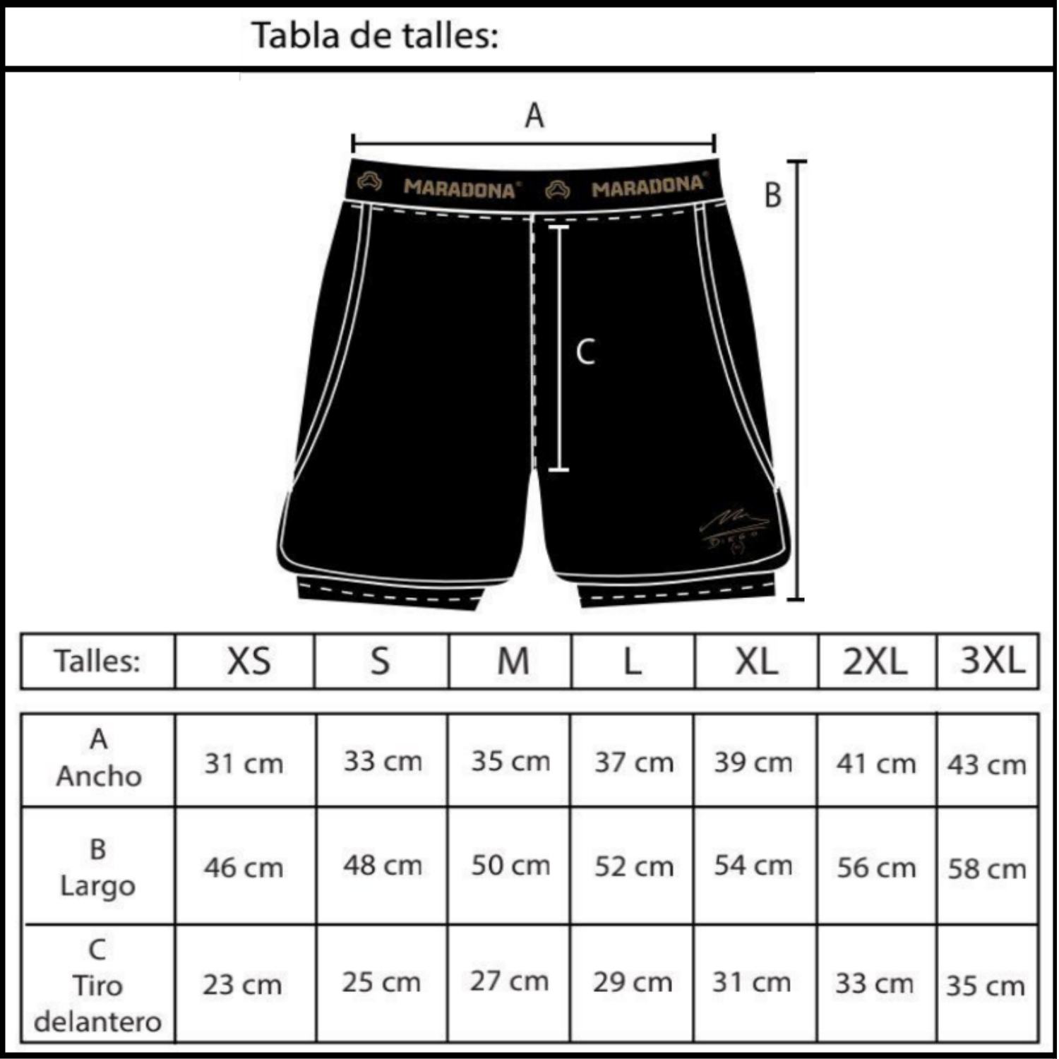 SHORT MUSLERA - MARADONA | COLECCIÓN 2018 - Image 9