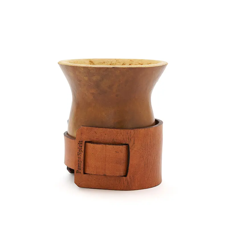 Mate Alazan ( calabaza + cinturon de cuero) - Image 15
