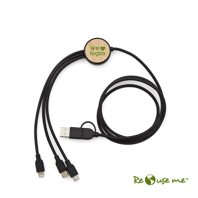 Cable 3 en 1 BAMBOO - Image 5