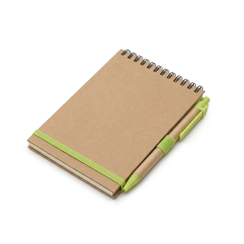 Cuaderno ECO1 Espiralado A6 C/boligrafo - Image 8