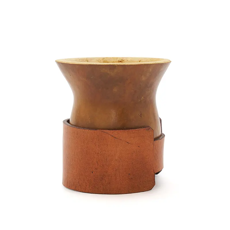 Mate Alazan ( calabaza + cinturon de cuero) - Image 8