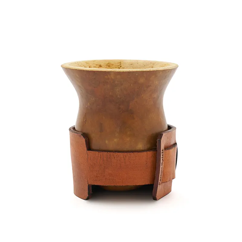 Mate Alazan ( calabaza + cinturon de cuero) - Image 11