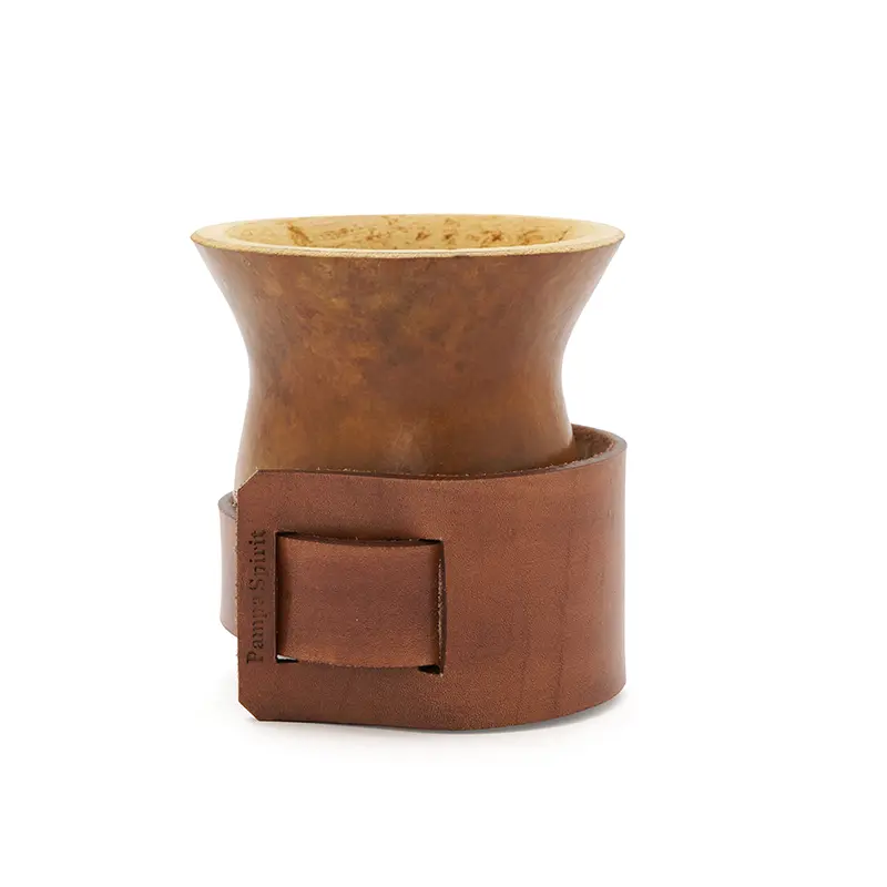 Mate Alazan ( calabaza + cinturon de cuero) - Image 9