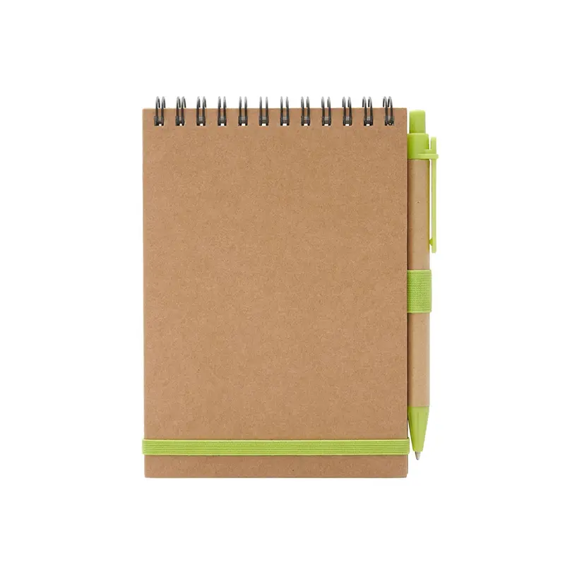 Cuaderno ECO1 Espiralado A6 C/boligrafo - Image 10